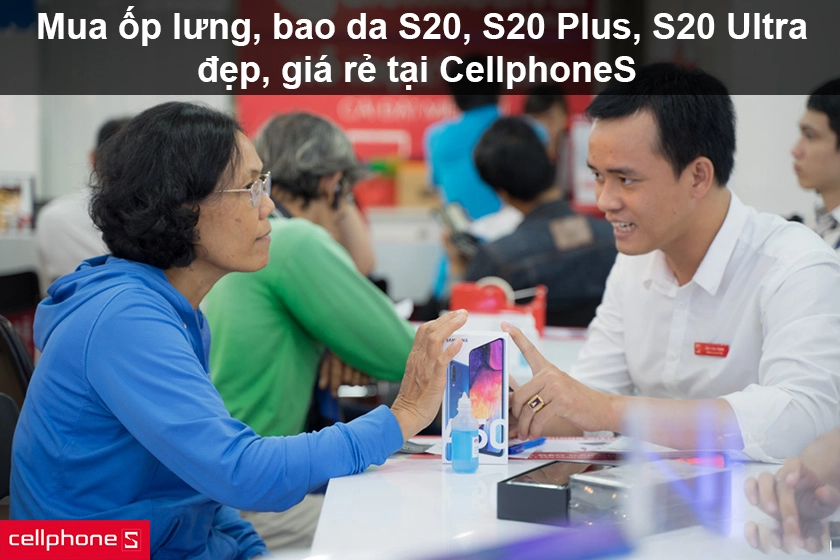 Mua ốp lưng, bao da S20, S20 Plus, S20 Ultra đẹp, giá rẻ tại CellphoneS