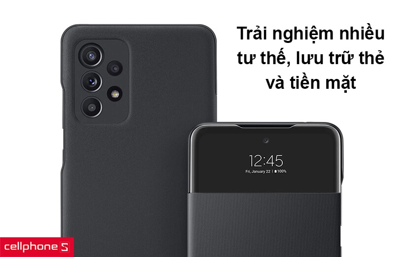 Bao da S-View Wallet Samsung Galaxy A32 LTE