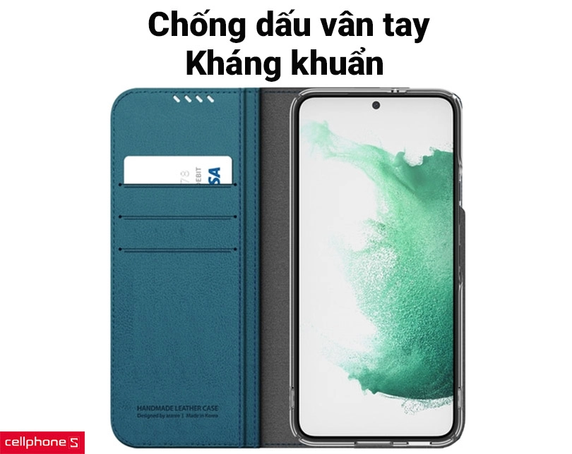 Chống dấu vân tay, mồ hôi tốt và kháng khuẩn hiệu quả