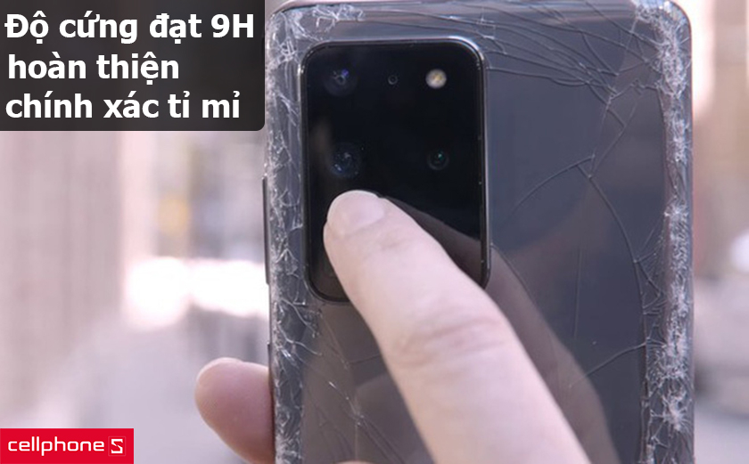 Độ cứng đạt 9H, hoàn thiện chính xác tỉ mỉ