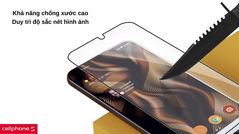 Kính cường lực Samsung Galaxy S22 Zeelot Full