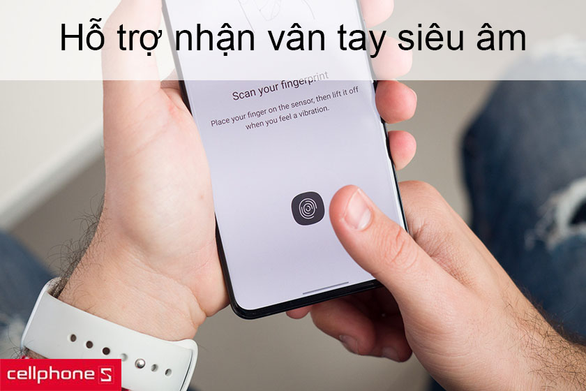 Thao tác cảm ứng siêu nhạy, nhận vân tay siêu nhanh