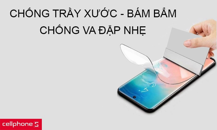 Dán PPF chống trầy xước, bụi bẩn và vân tay cùng khả năng chống va đập vừa