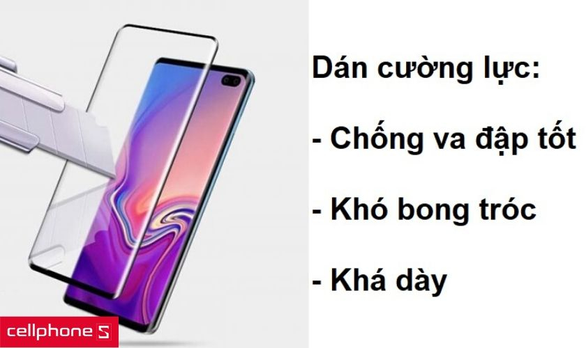 Dán cường lực S20, S20 Plus chống va đập