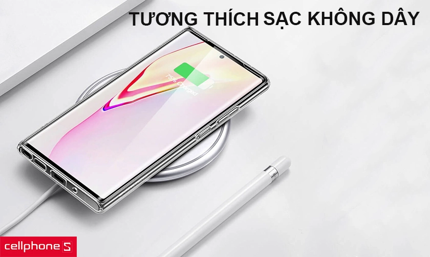 Tương thích sạc không dây, tiện lợi trong sử dụng