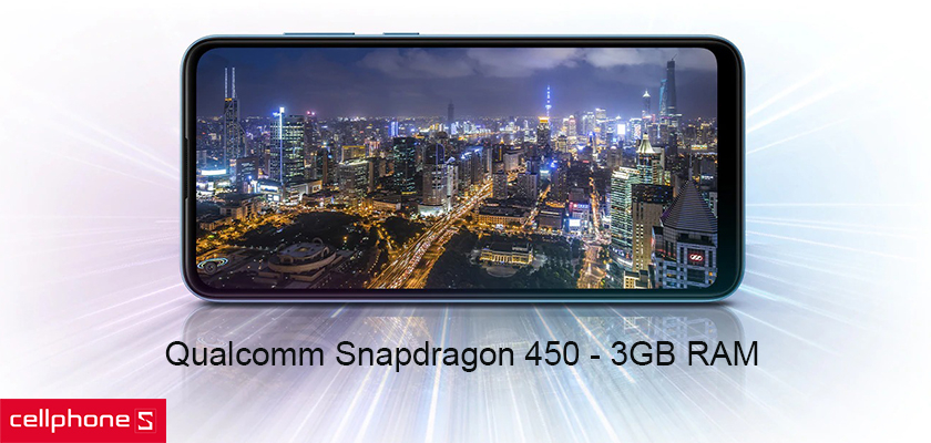 Hiệu năng mạnh mẽ với Snapdragon 450