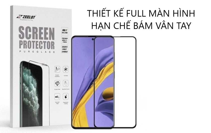 Thiết kế bao bọc toàn bộ màn hình, thiết kế trong suốt 99%