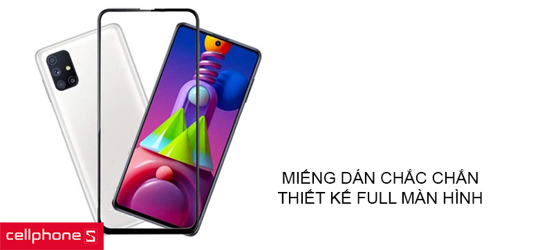 Thiết kế Full màn hình và khả năng kết dính bền chặt