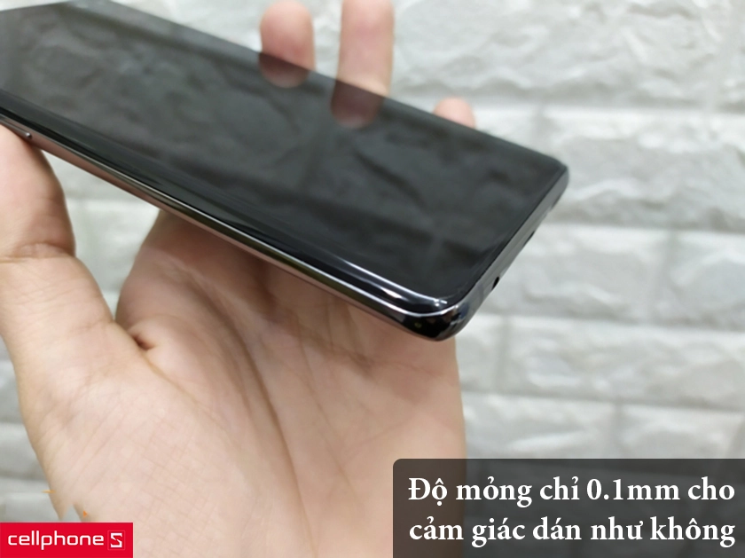 độ mỏng chỉ 0.1mm