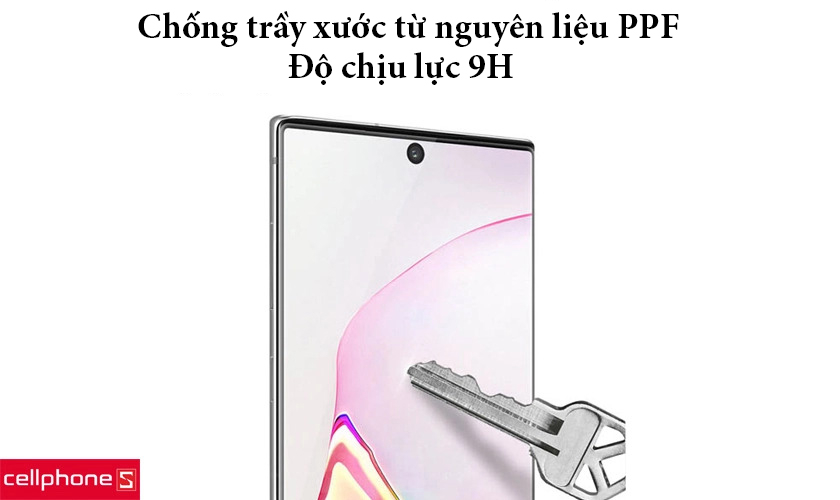 Chống trầy xước từ nguyên liệu PPF, độ chịu lực đến 9H