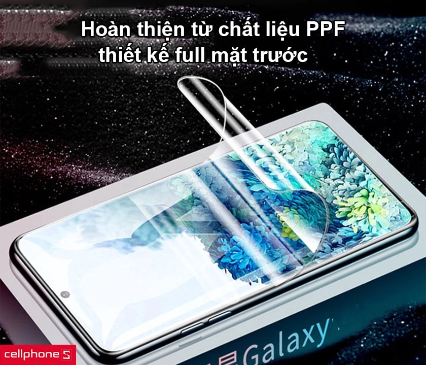 Hoàn thiện từ chất liệu PPF, thiết kế full mặt trước