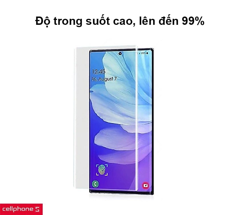 Độ trong suốt cao