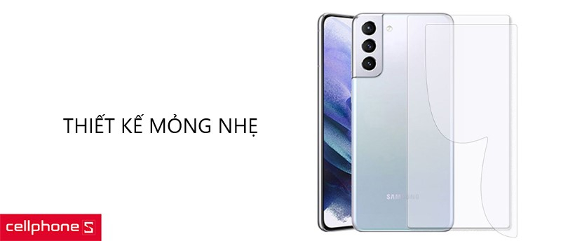 Miếng dán PPF Samsung Galaxy S22 Ultra Full cao cấp mặt sau - chống xước, chống bám vân tay đỉnh cao