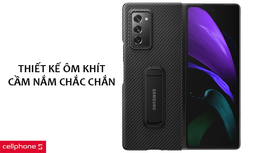 Thiết kế ôm khít – cầm nắm chắc chắn
