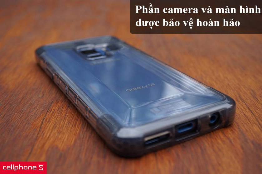 Phần camera và màn hình được bảo vệ hoàn hảo