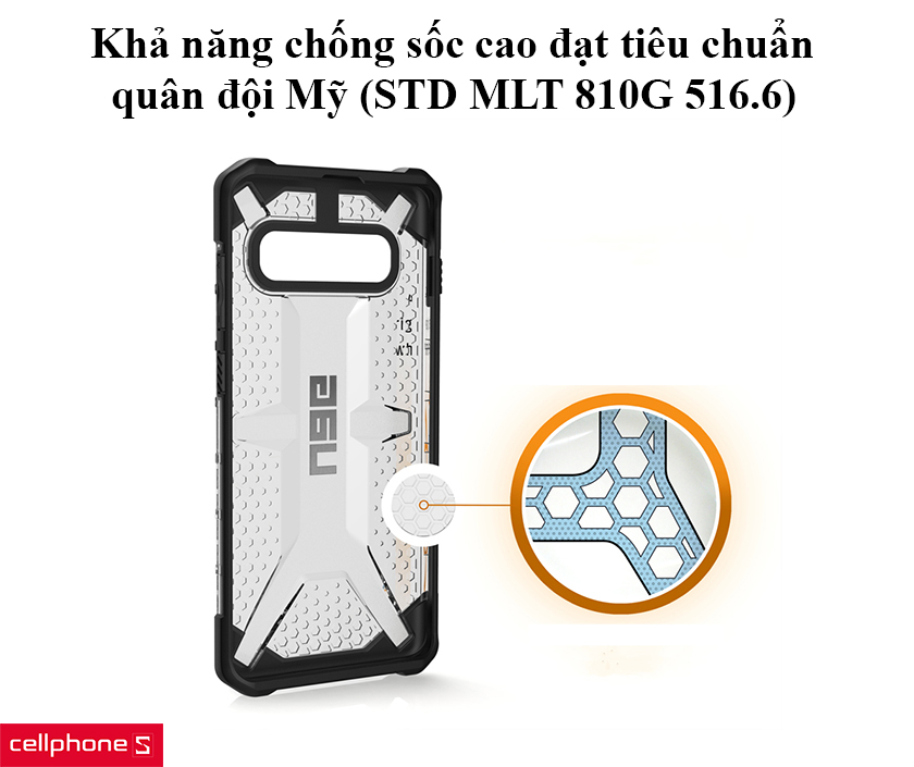 Khả năng chống sốc cao đạt tiêu quân đội Mỹ