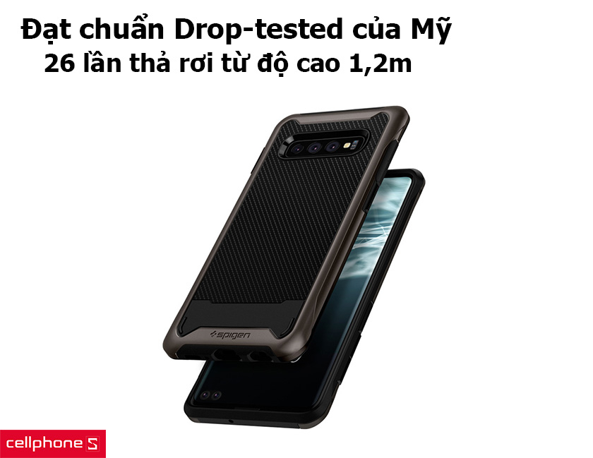 đạt tiêu chuẩn bảo vệ Mil - Grade của quân đội Hoa Kỳ