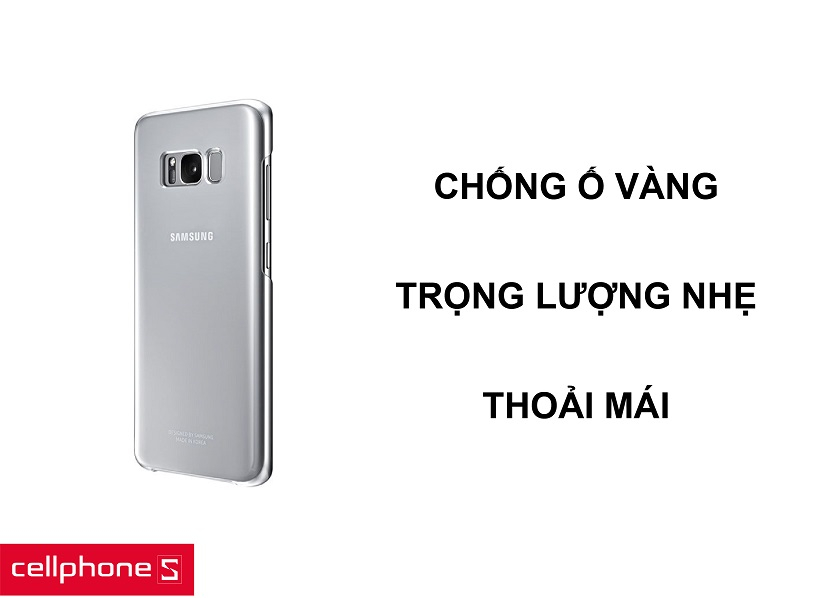 Khả năng chống ố vàng theo thời gian cùng trọng lượng nhẹ, thoải mái