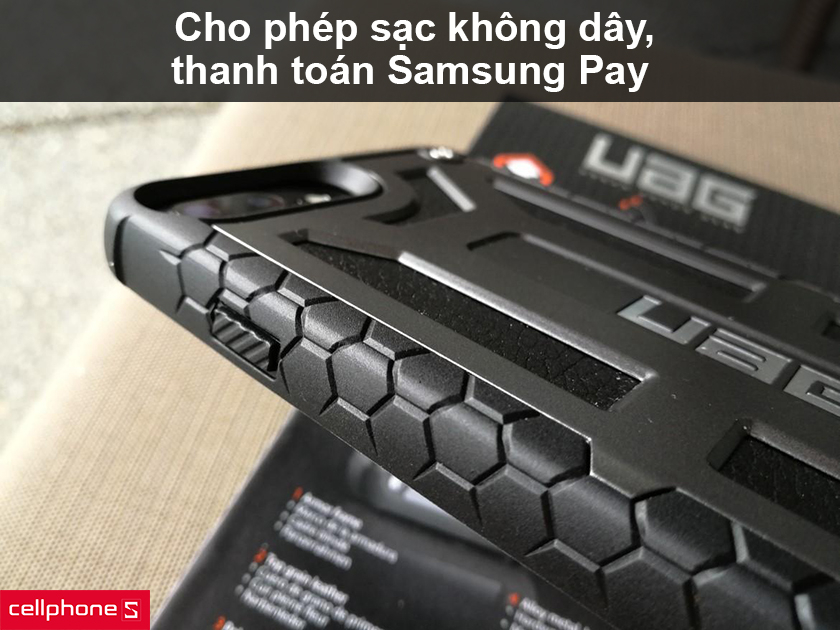 Cho phép sạc không dây, thanh toán Samsung Pay