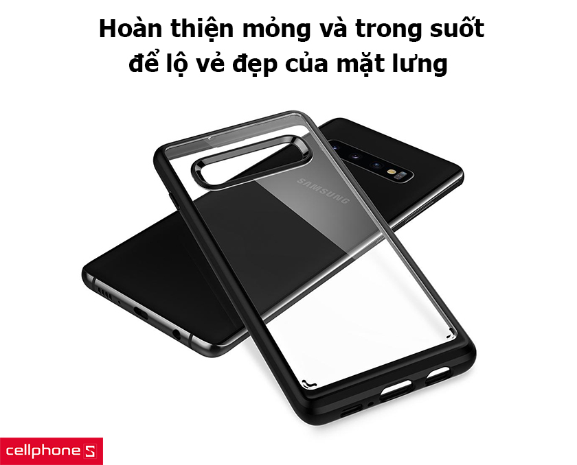 Hoàn thiện mỏng và trong suốt để lộ vẻ đẹp của mặt lưng