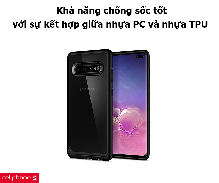 Chất liệu kết hợp giữa nhựa PC và nhựa TPU
