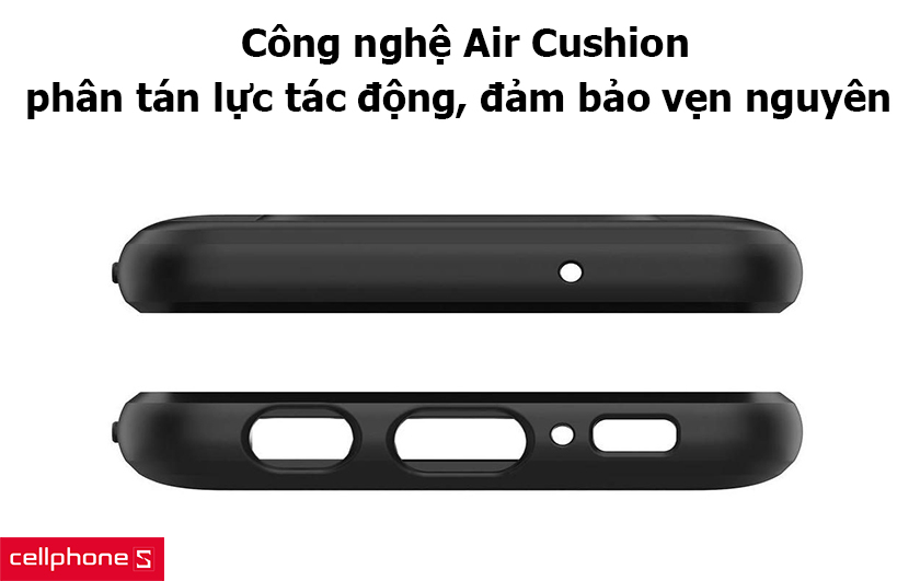 Công nghệ Air Cushion chống sốc tốt