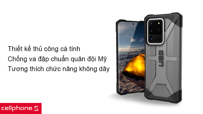 Thiết kế mạnh mẽ, cá tính với khả năng chống va đập đạt chuẩn quân đội Mỹ