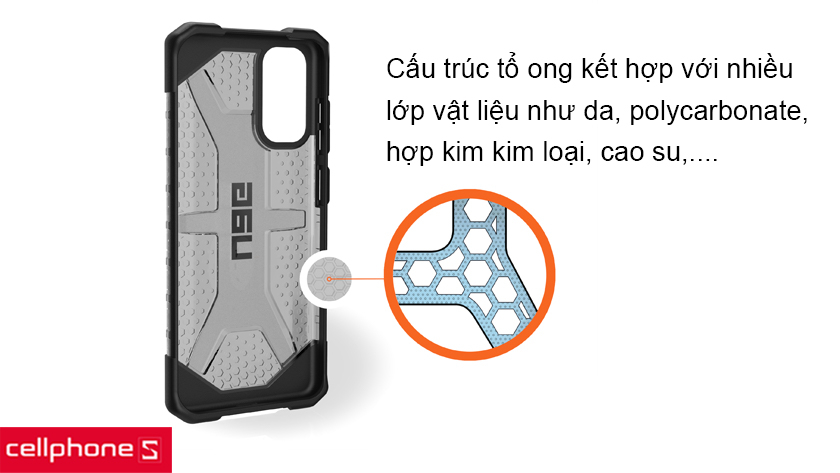 Cấu trúc tổ ong với nhiều lớp vật liệu kết hợp tạo nên lớp bảo hộ bền bỉ