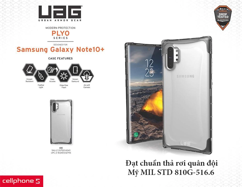 Thiết kế nhựa dẻo, đàn hồi, bao quanh các góc màn hình cùng khả năng tương thích 100% với sạc không dây