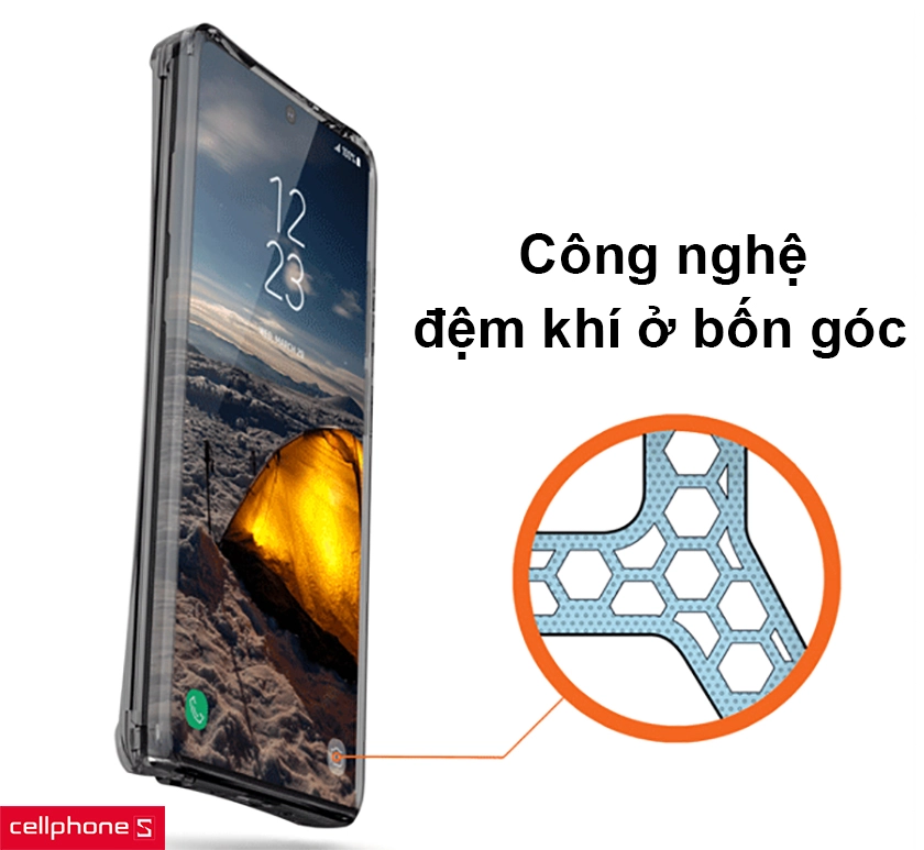 Công nghệ đệm khí ở bốn góc