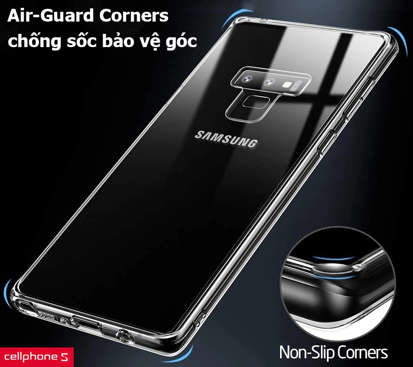 Chống bám bụi và vân tay, Air-Guard Corners bảo vệ góc