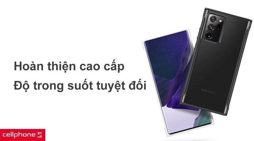Thiết kế trong suốt hoàn toàn, vật liệu cấu tạo cao cấp