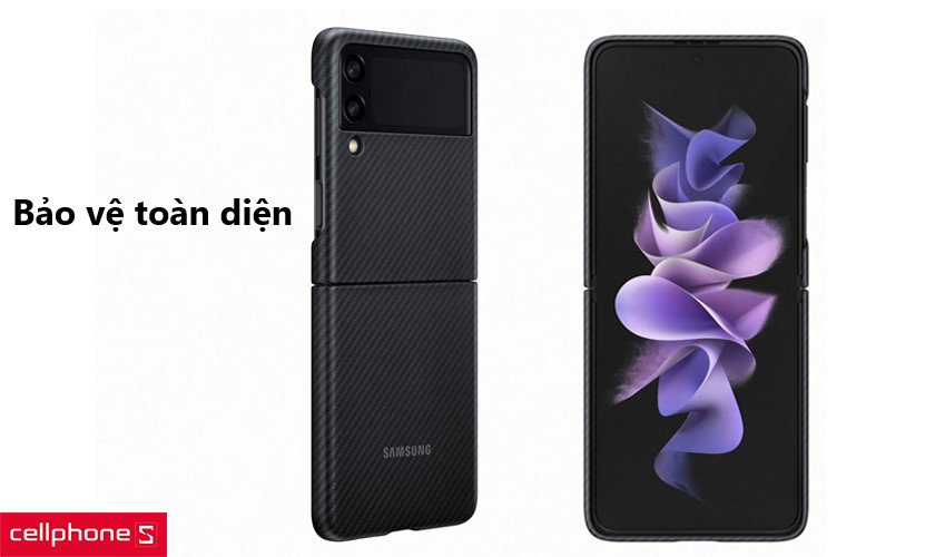 Ốp lưng Samsung Galaxy Z Flip 3 Aramid Cover