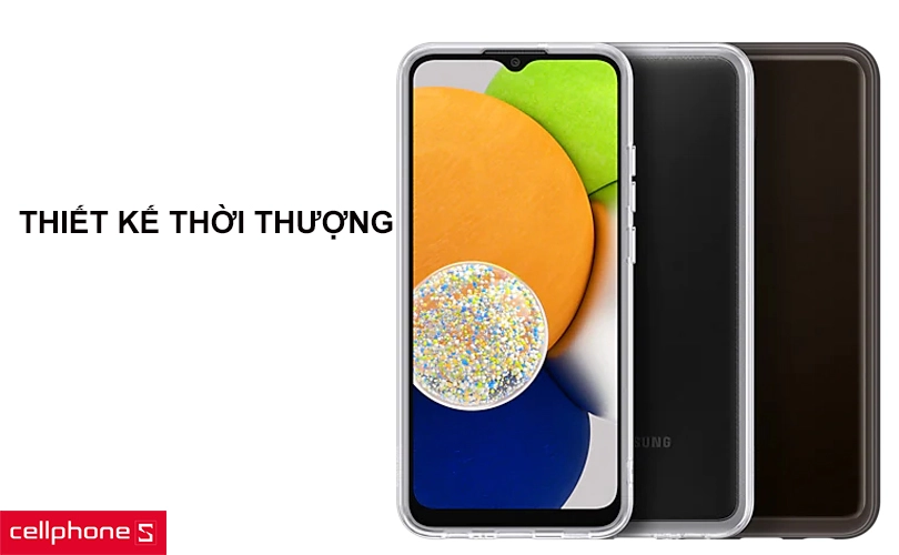 Ốp lưng Samsung Galaxy A03 Soft Clear Cover