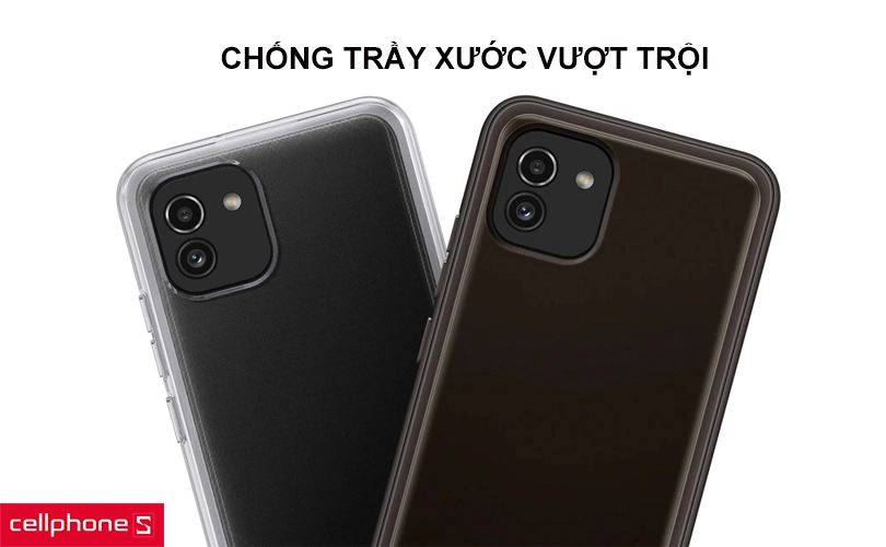 Ốp lưng Samsung Galaxy A03 Soft Clear Cover