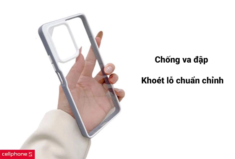 Chống va đập và trầy xước, các hệ thống kết nối được khoét lỗ tỉ mỉ