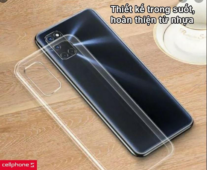 Thiết kế trong suốt, hoàn thiện từ nhựa