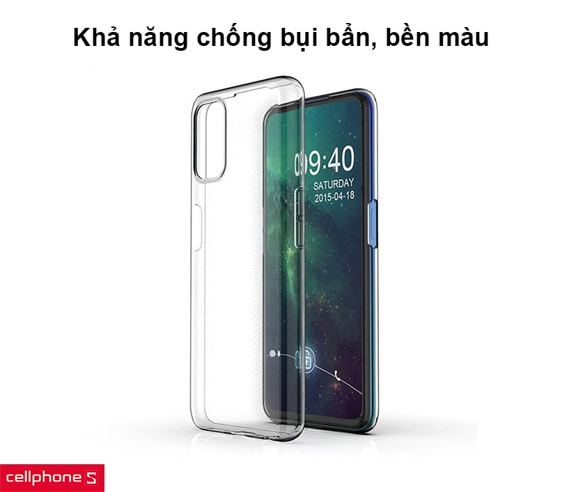 Khả năng chống bụi bẩn, bền màu