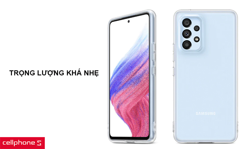 Trọng lượng khá nhẹ