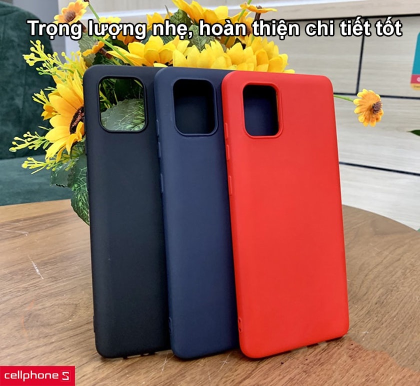 Trọng lượng nhẹ, hoàn thiện chi tiết tốt