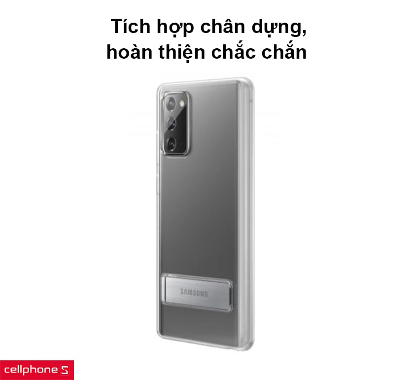 Tích hợp chân dựng, hoàn thiện chắc chắn