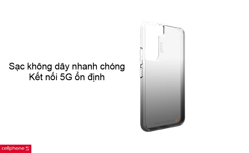 Bắt sóng 5G ổn định, tương thích với sạc không dây