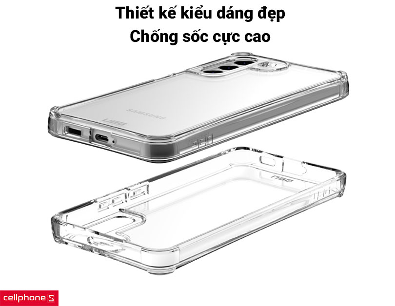 Ốp lưng Samsung Galaxy S22 chống sốc UAG PLYO ICE