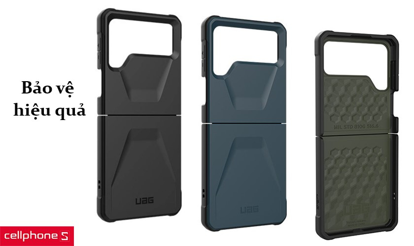 Ốp lưng Samsung Galaxy Z Flip 3 UAG chống sốc Civilian