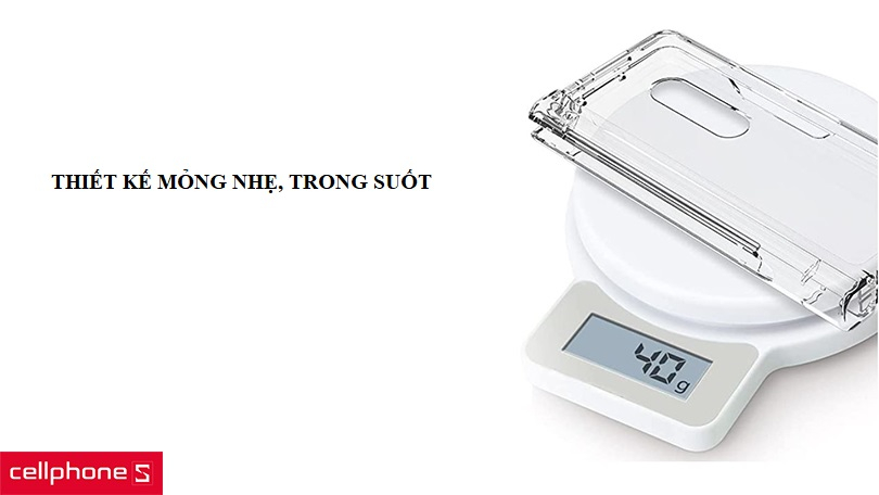 Ốp lưng Samsung Galaxy Z Fold mới Araree Nukin Clear