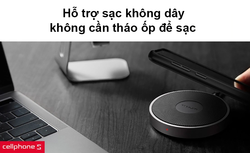 hỗ trợ sạc không dây