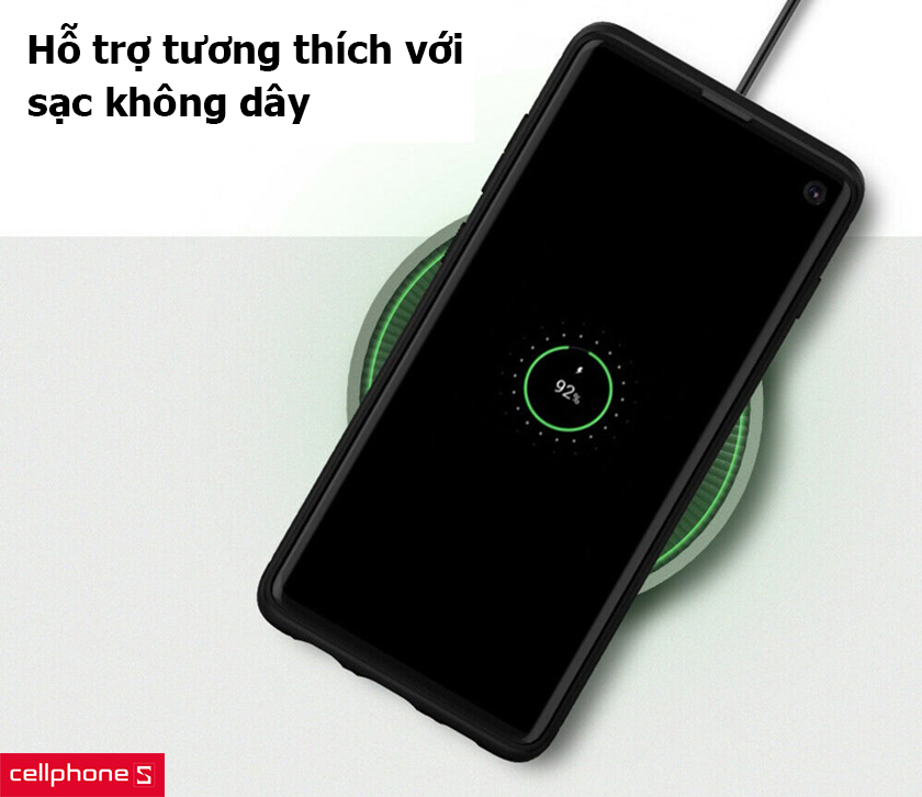 tương thích với sạc không dây