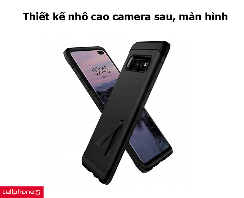 Thiết kế nhô cao camera sau