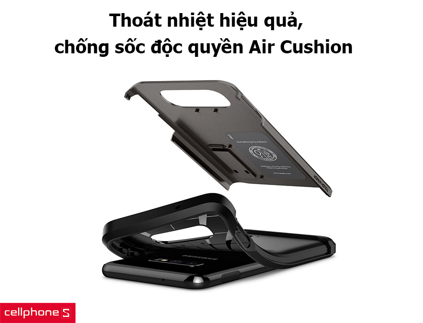 chống sốc độc quyền Air Cushion
