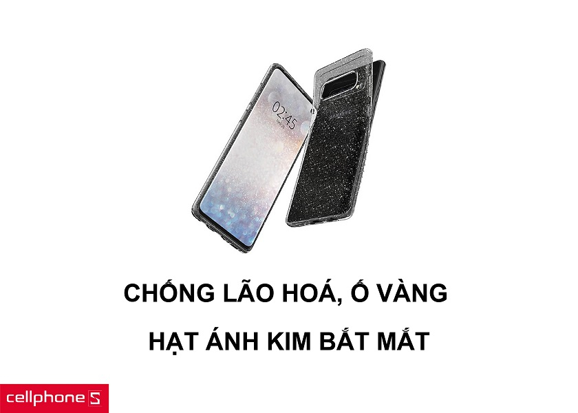 Chống lão hoá và ố vàng theo thời gian cùng với các hạt ánh kim bắt mắt